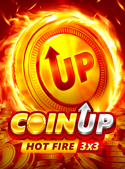 Turn up the heat with Coin Up: Hot Fire! This classic 3x3 slot features a flaming gold coin symbol that can multiply your winnings for fiery hot payouts.